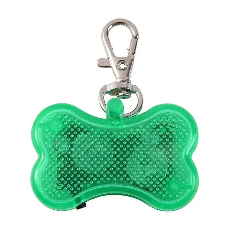 LED-lampa för hundhalsband – hundlampa Grön