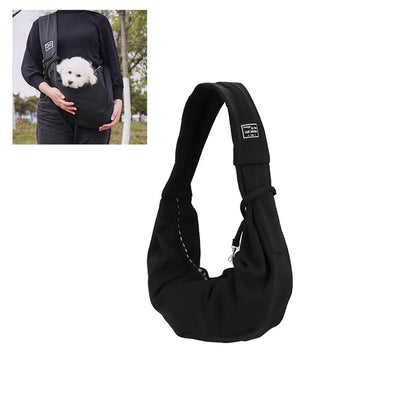 Bärväska för hund & katt Svart