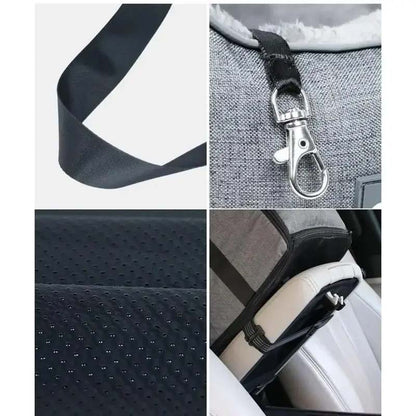 Bilstol för hund och katt - mjuk & trygg bilstol