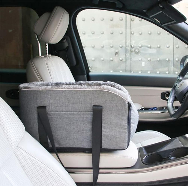 Bilstol för hund och katt - mjuk & trygg bilstol