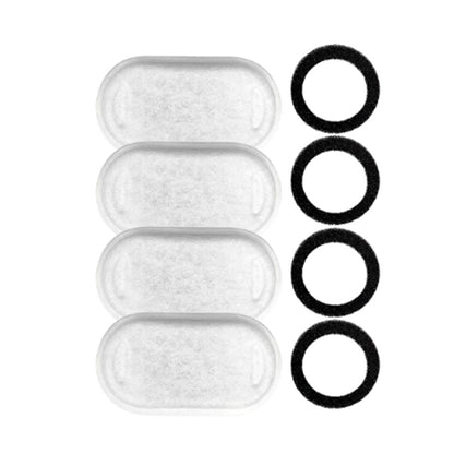 Filter till Kattfontän i rostfritt stål 4-pack