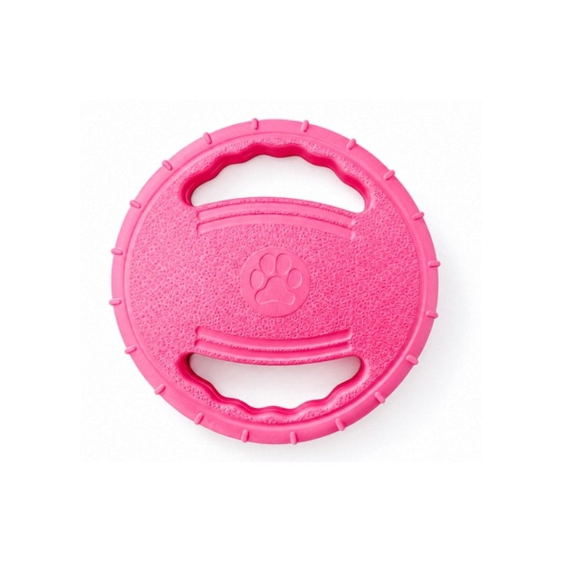 Frisbee hundleksak för utomhuslek Rosa