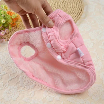 Hundjacka för små hundar – varm & vattentålig