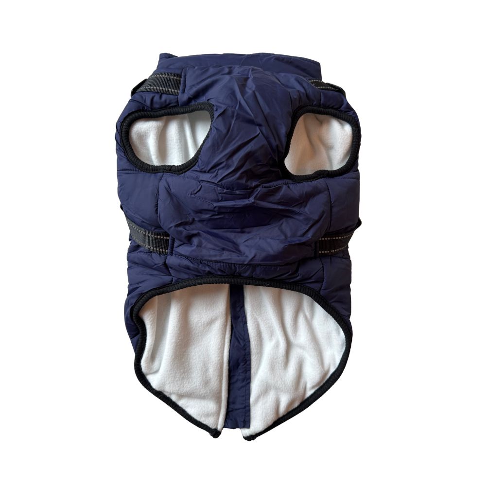 Hundjacka med sele – varm vinterjacka för hundar