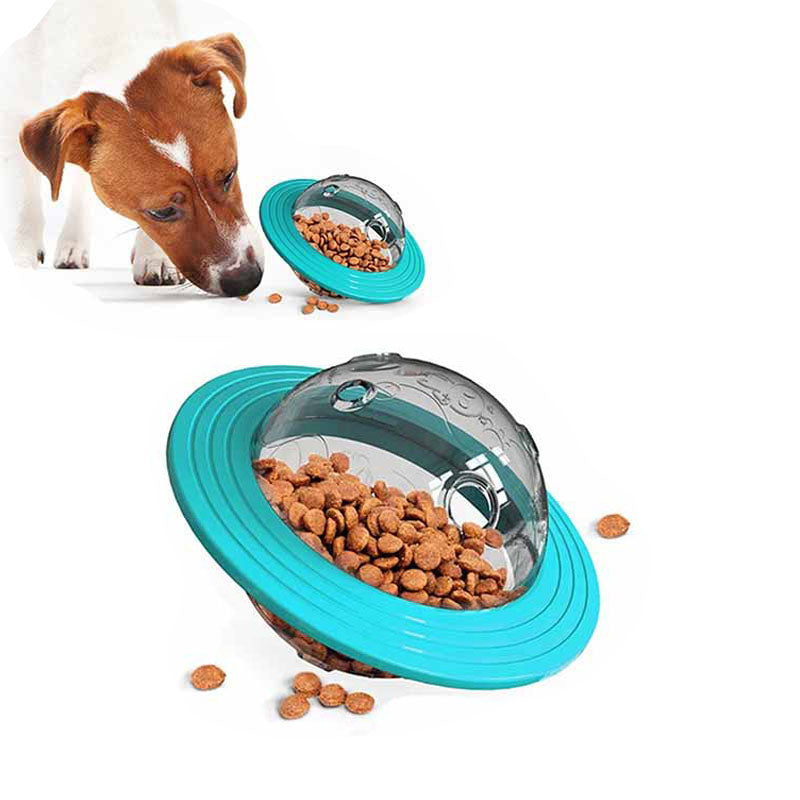 Hundleksak med godis – aktiveringsboll för träning Turkos