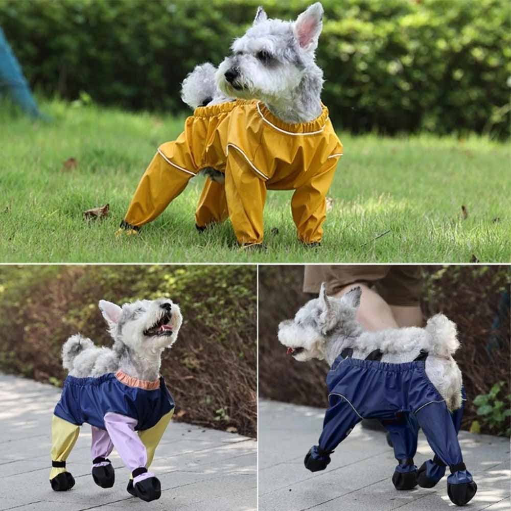 Hundoverall hundjacka med tasskydd