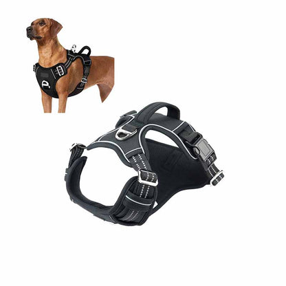 Hundsele med anti-drag funktion – justerbar & reflex
