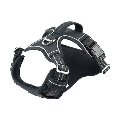Hundsele med anti-drag funktion – justerbar & reflex