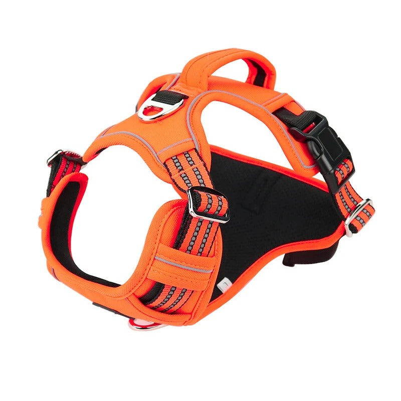 Hundsele med anti-drag funktion – justerbar & reflex