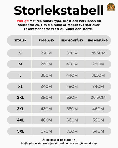 Hundjacka med sele – varm vinterjacka för hundar
