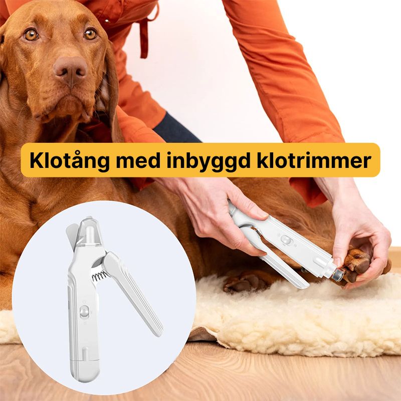 Klosax och klotrimmer för hund & katt – LED & laddbar