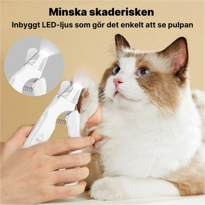 Klosax och klotrimmer för hund & katt – LED & laddbar
