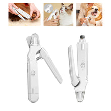 Klosax och klotrimmer för hund & katt – LED & laddbar Vit