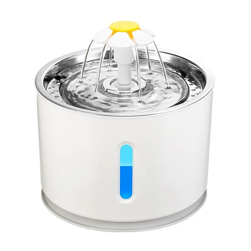 LED kattfontän med cirkulerande vatten – 2,4 liter