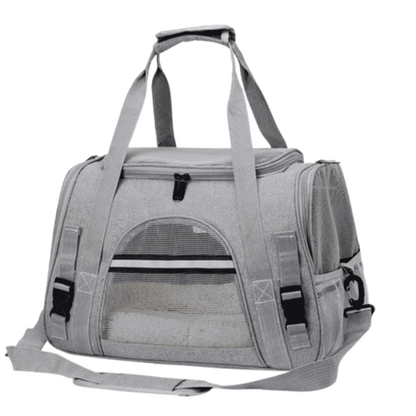 Transportväska för katt och hund Grå