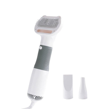 Pälsfön för hund och katt – torkar & vårdar pälsen Grå