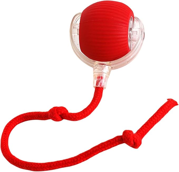 Automatisk kattleksak – elektrisk rullboll med svans