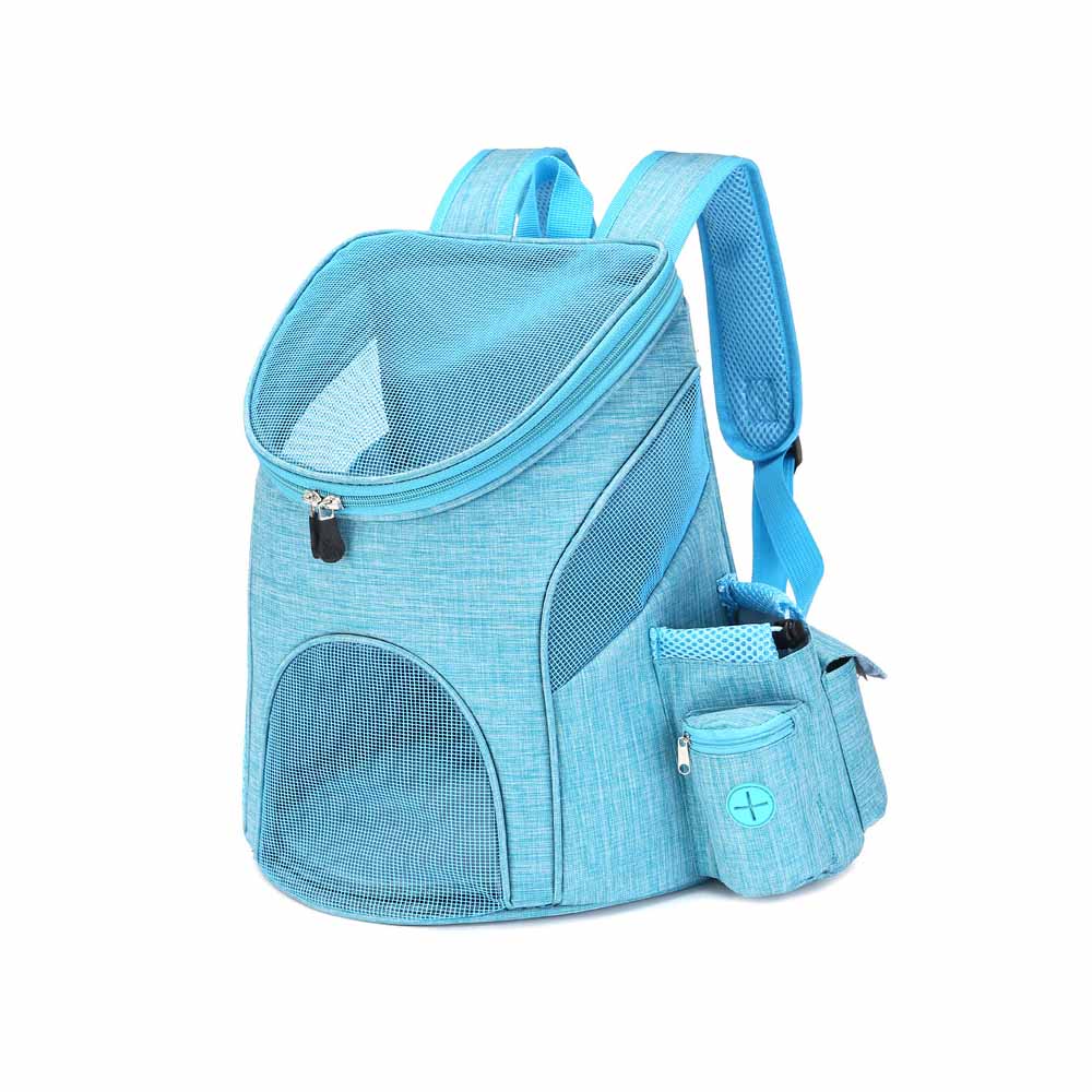 Ryggsäck för katt och hund – transportväska för husdjur Blå