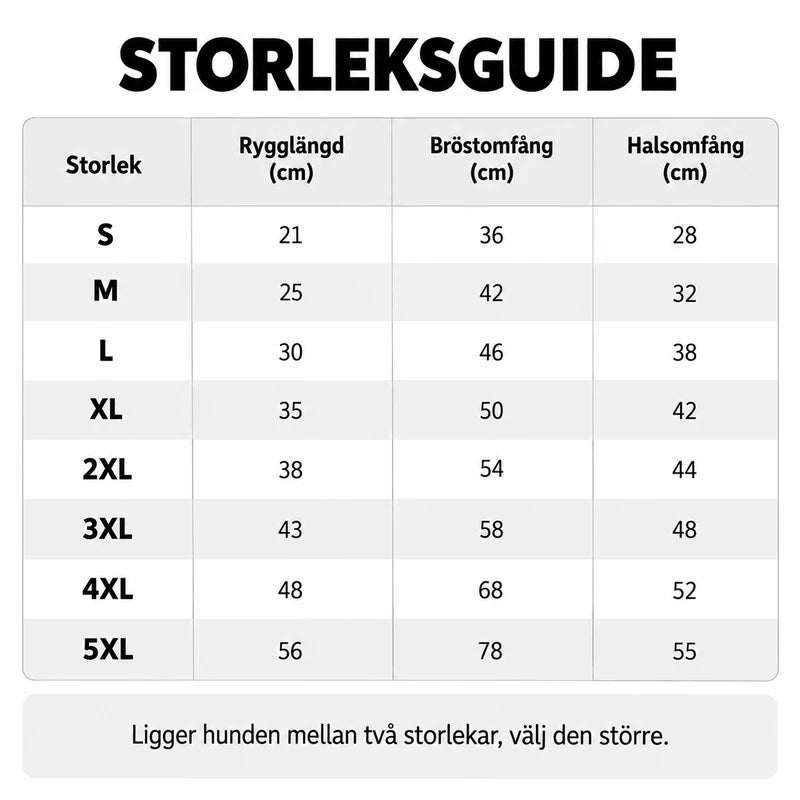 Hundjacka leopard fjäril – varm, vattentät & med D-ring