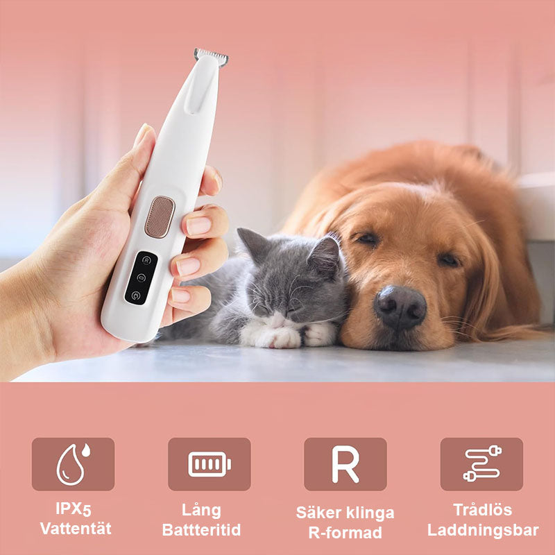 Tasstrimmer för hund och katt - skonsam pälsvård