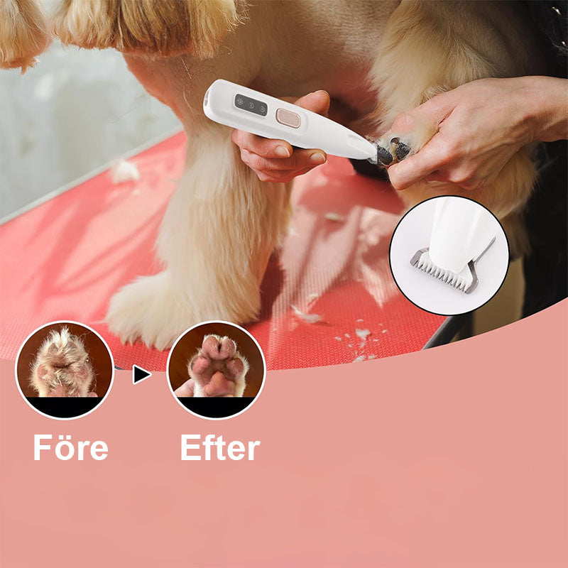 Tasstrimmer för hund och katt - skonsam pälsvård
