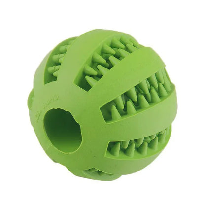 Tuggleksak för hund - fyllbar boll för aktivering Grön