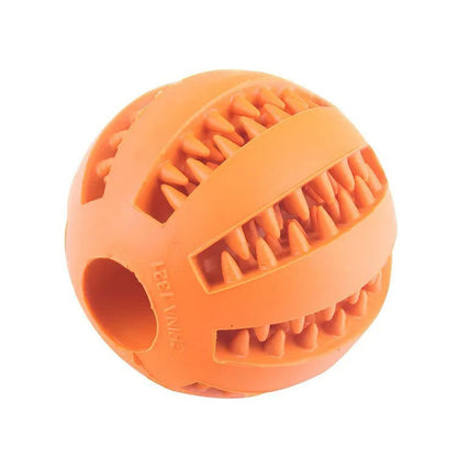 Tuggleksak för hund - fyllbar boll för aktivering Orange