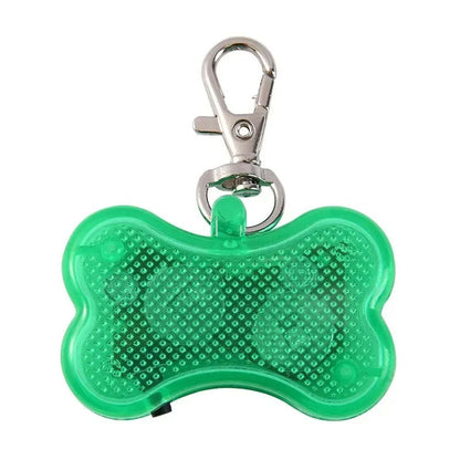 LED-lampa för hundhalsband – hundlampa Grön
